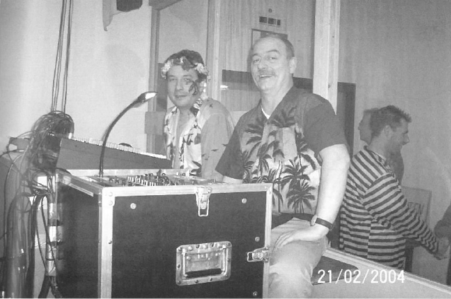 Marko Niedrig und Rolf Blaauw, die „Tontechnikmeister“